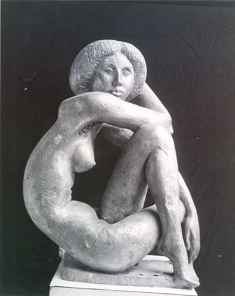 Milton Hebald. Afro. Bronze. 1980.