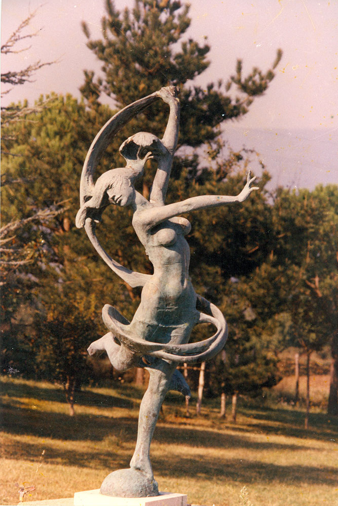 Milton Hebald. Arabesque. Bronze. 1988.