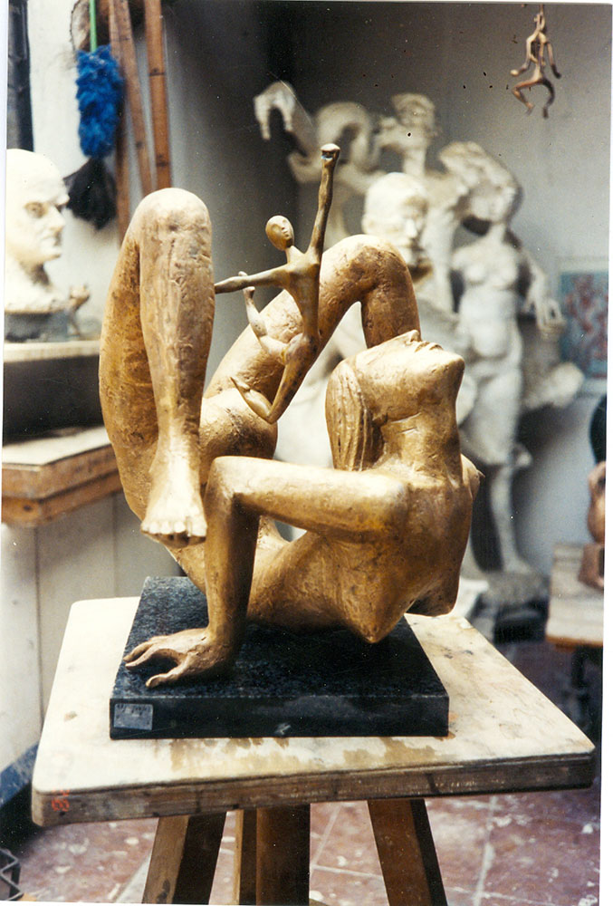 Milton Hebald. Body & Soul. Bronze. 2000. STOLEN.