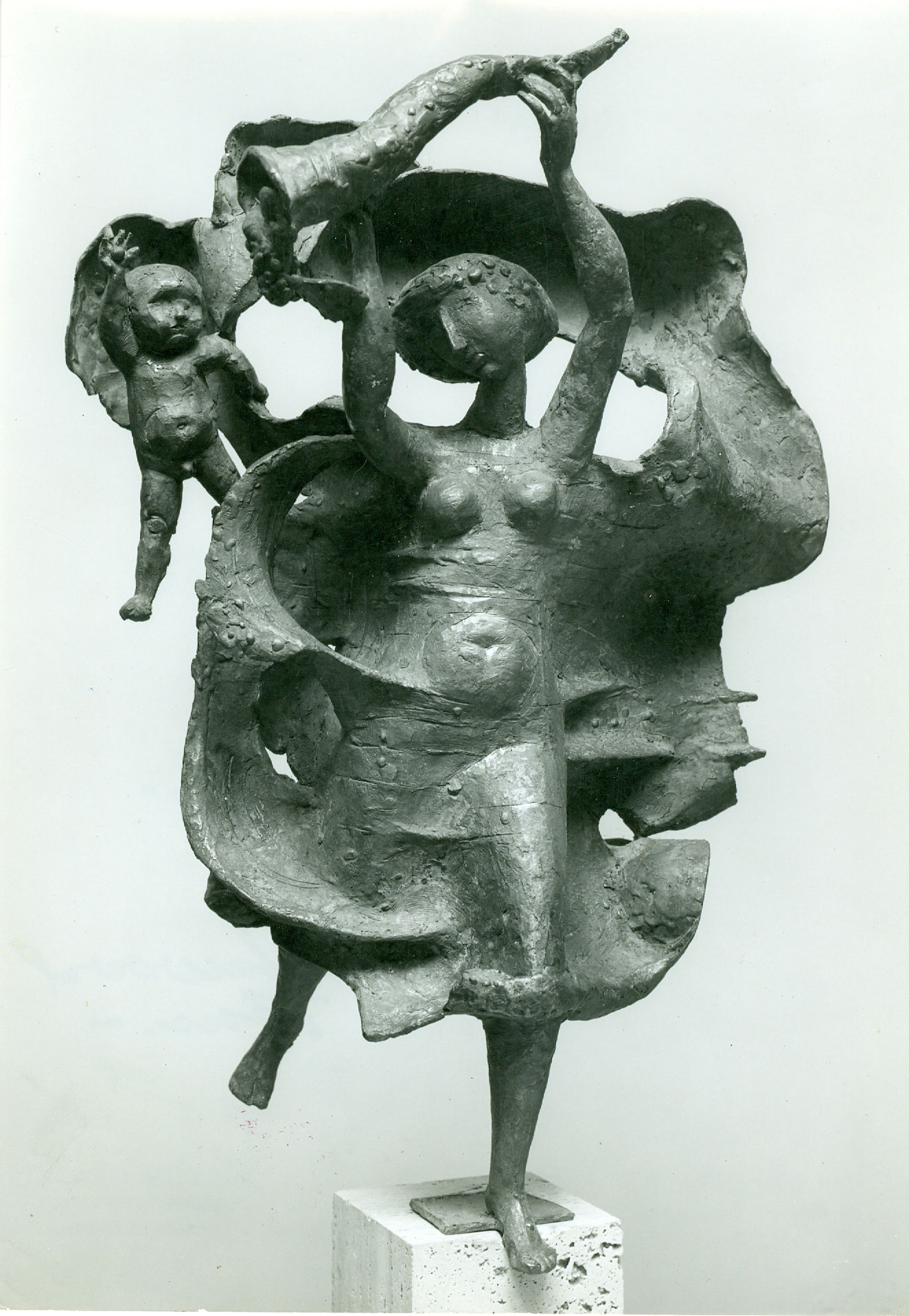 Milton Hebald. Cornucopia Study. Cheekwood, Nashville, TN. Bronze. 1967