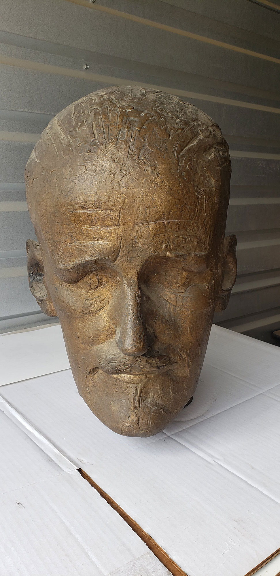 Milton Hebald. Bust of James Joyce, Bronze, 1965-1982