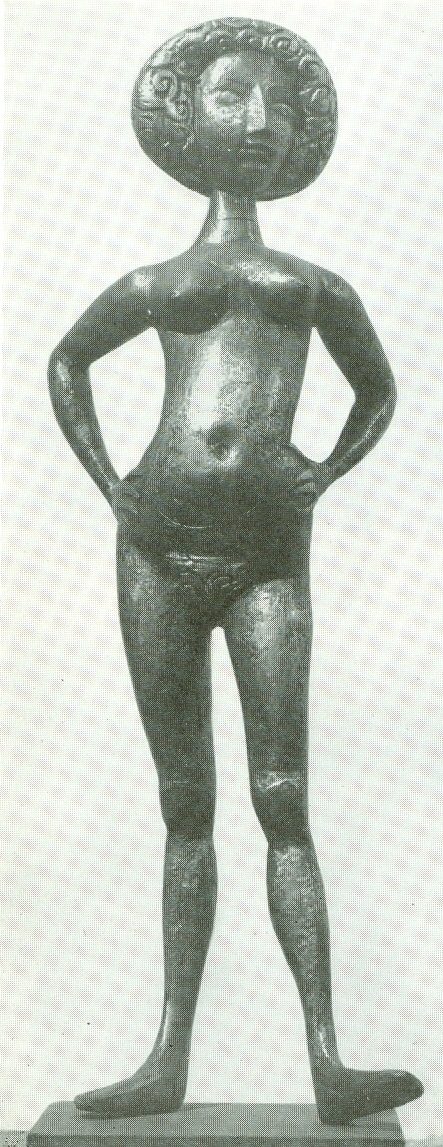 Youthful Figure. Bronze. 1960